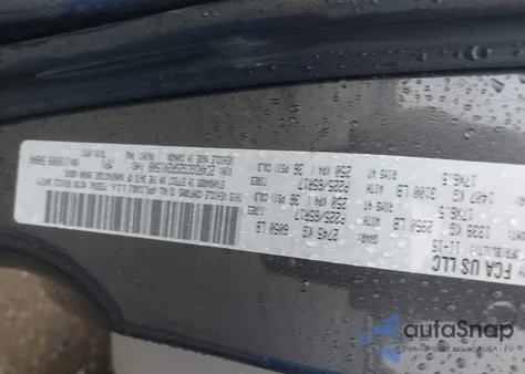 2016 Dodge Grand Caravan Sxt из США, поврежденный, VIN 2C4RDGCG2GR201508